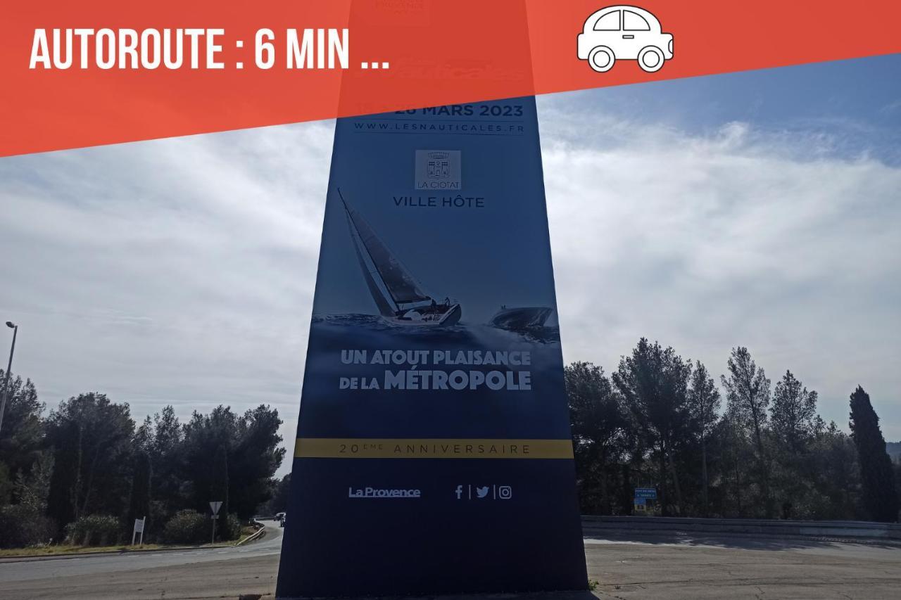ラシオタEte Indien - Plage - Wifi - Host Provenceアパートメント エクステリア 写真
